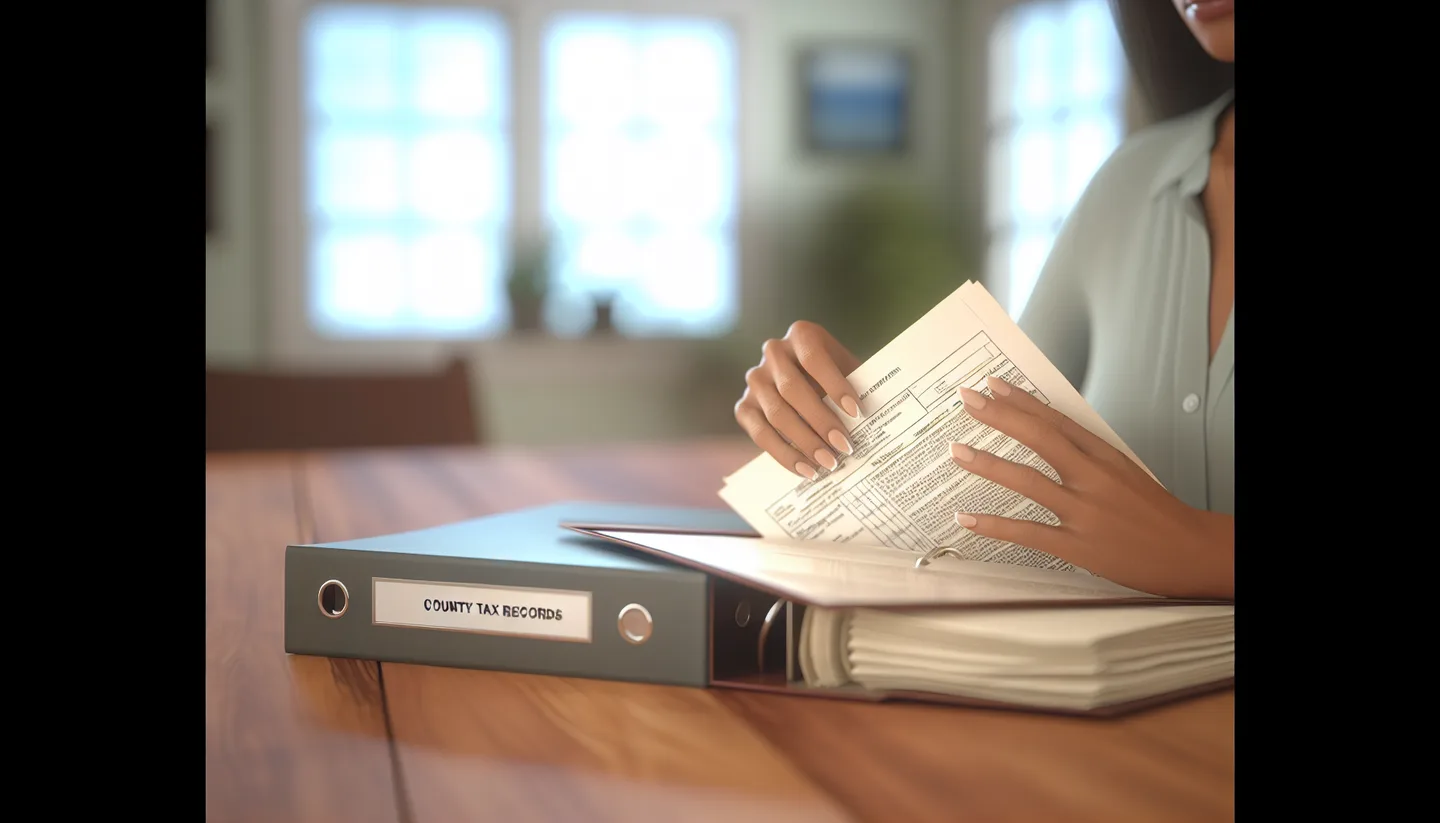 Sorting through inherited land documents and deed paperwork