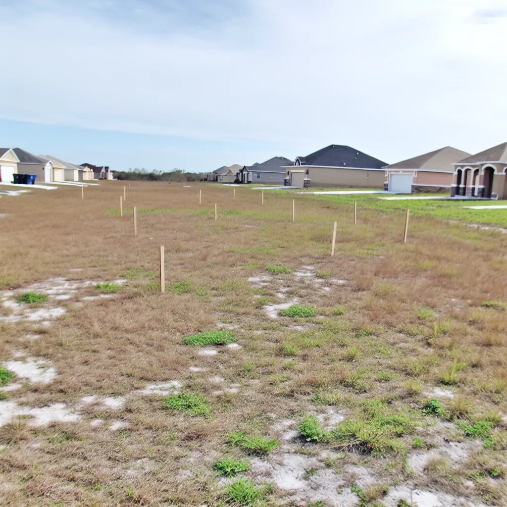 Cleared vacant residential lot for sale in Citrus County, Florida