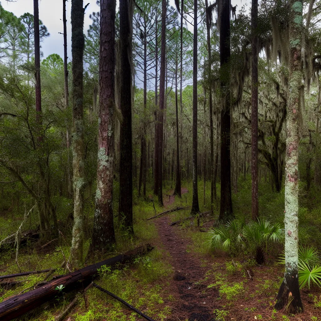 Wooded forest parcel in Brooksville, Florida