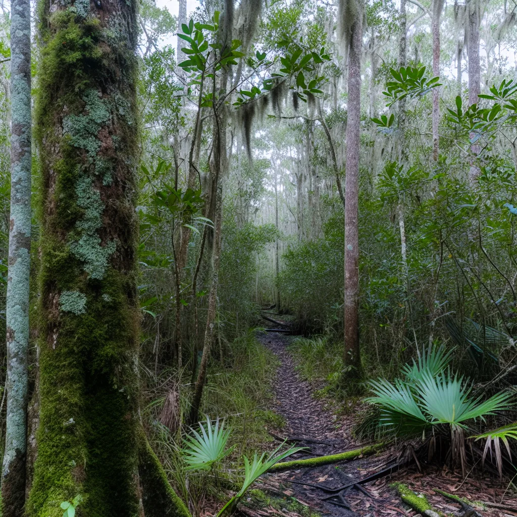 Wooded forest parcel in Cape Coral, Florida