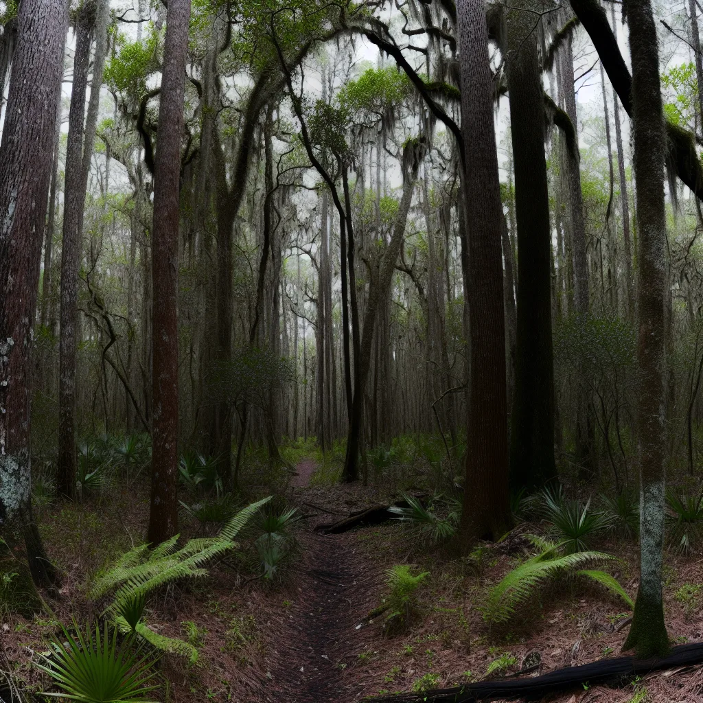 Wooded forest parcel in Daytona Beach, Florida
