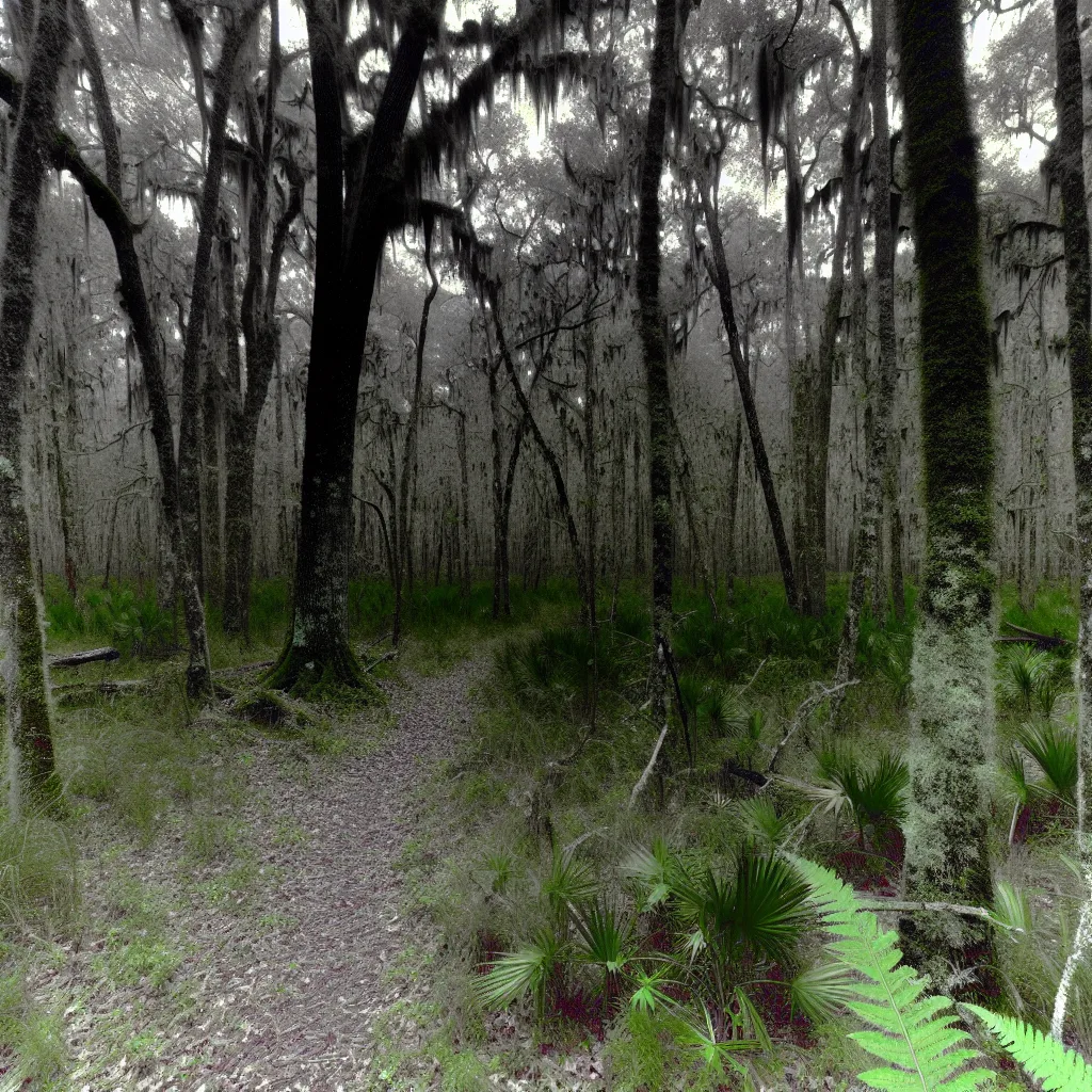 Wooded forest parcel in Lakeland, Florida