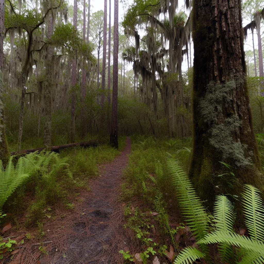Wooded forest parcel in Ocala, Florida