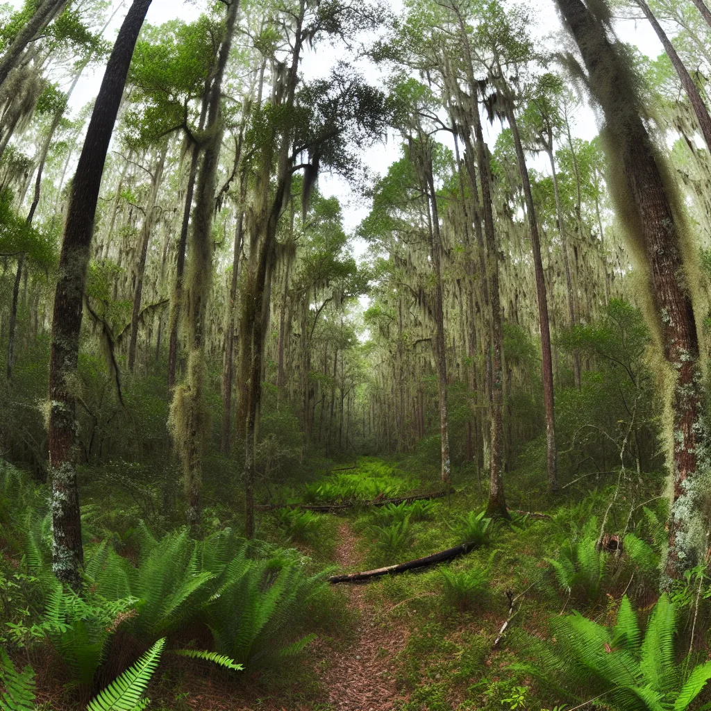 Wooded forest parcel in Palatka, Florida