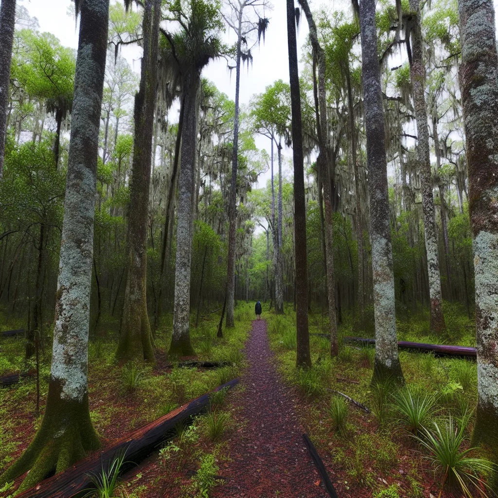 Wooded forest parcel in Volusia County, Florida